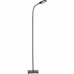 B.K.Licht LED lampada da terra nera dimmerabile I lampada da lettura I incl. 8W 600lm I lampada da terra I 3000K - 6000K bian ...