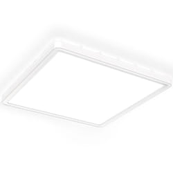 B.k.licht - Lampada da soffitto led dimmerabile orientabile 24W nero metallo-plastica Briloner