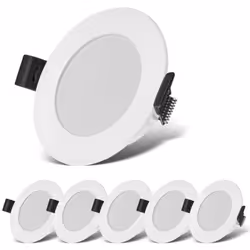 Versatile luce bianca neutra - Scoprite i nostri faretti da incasso a LED in un pratico set di 6 pezzi. Con una potenza di 4, ...