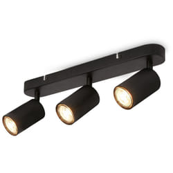Lampada da soffitto orientabile, lampada da soffitto GU10, lampada a 3 lampade, spot da soffitto, lampada da soggiorno, lampada da camera da letto,
