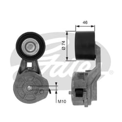 Tendicinghia, cinghia a V GATES T38602