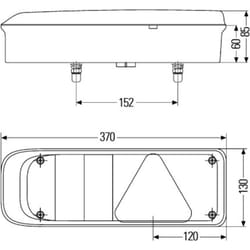 Fanale posteriore HELLA 2VP 340 930-031
