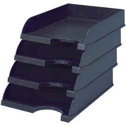 BJZ C-199 975 vassoio da scrivania Plastica Nero