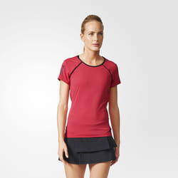 Adidas BQ4845 XS camicia e top Maglietta Girocollo Manica corta Poliestere