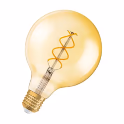 Osram Vintage 1906, 5 W, 25 W, E27, 250 lm, 15000 h, Bianco caldo