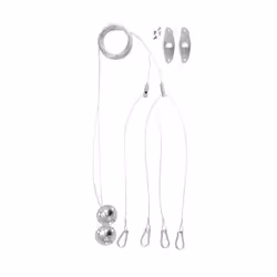 LEDVANCE PANEL 600/625 Suspension Kit, Acciaio, Acciaio inox