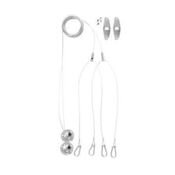LEDVANCE PANEL 600/625 Suspension Kit Acciaio inox Acciaio