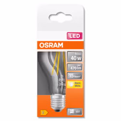 Osram STAR lampada LED Bianco caldo 2700 K 4 W E27 E - Vista aggiuntiva 4