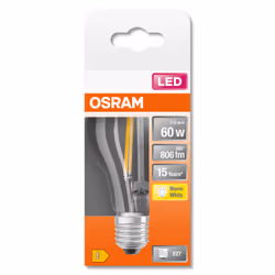 Osram STAR lampada LED Bianco caldo 2700 K 6,5 W E27 E - Vista aggiuntiva 4