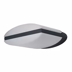 LEDVANCE Endura Style Ellipse, Illuminazione da parete da esterno, Grigio, Alluminio, IP44, Facciata, Sentiero, I