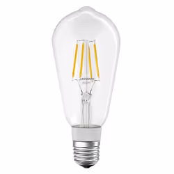 Osram Smart+ Filament, 5,5 W, 50 W, E27, 650 lm, 20000 h, Bianco caldo