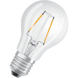 Dimmbare led - Lampen, klassische Kolbenform, 25 Watts Ersatz, E27, A-shape, 2700 Kelvin, Warm weiß, Klares Glas, single Pack - Osram