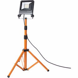 Worklight versatile a LED con cavalletto. Caratteristiche prodotto: Disponibile con 1 o 2 teste di apparecchi. Angolo di rota ...