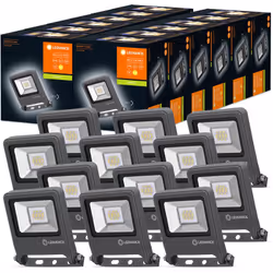Apparecchi per esterni a 3000K. Caratteristiche del prodotto: Apparecchi per esterni a LED molto luminosi e funzionali. Angol ...