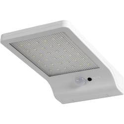Ledvance - Lampada da esterno led a parete con alimentatore a batteria, DoorLED Solar / 3 w, 3.3 v, Bianco freddo, 4000 k, Materiale: