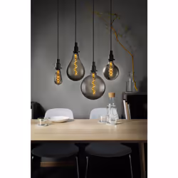 Osram Vintage 1906 lampada LED Luce comfort calda 1800 K 4 W E27 G - Vista aggiuntiva 4