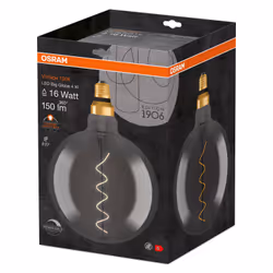 Osram Vintage 1906 lampada LED Luce comfort calda 1800 K 4 W E27 G - Vista aggiuntiva 6