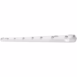 Plafoniera stagna per due tubi luminosi 1500mm, NON INCLUSI. Predisposta per una facile installazione di lampade tubolari AC ...