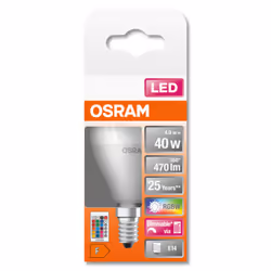 Osram STAR+ lampada LED Multi, Bianco caldo 2700 K 4,9 W E14 F - Vista aggiuntiva 5