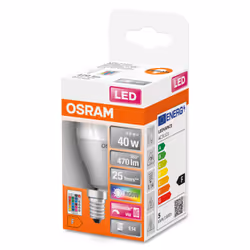 Osram STAR+ lampada LED Multi, Bianco caldo 2700 K 4,9 W E14 F - Vista aggiuntiva 6