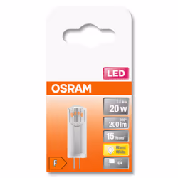 Osram STAR lampada LED Bianco caldo 2700 K 1,8 W G4 F - Vista aggiuntiva 6