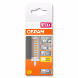 Osram STAR lampada LED Bianco caldo 2700 K 6,5 W R7s E - Vista aggiuntiva 6