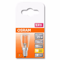 Osram STAR lampada LED Bianco caldo 2700 K 2,8 W E14 F - Vista aggiuntiva 4