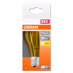 Osram STAR lampada LED Giallo 2200 K 2,5 W E27 F - Vista aggiuntiva 4