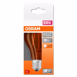 Osram STAR lampada LED Arancione 1500 K 2,5 W E27 G - Vista aggiuntiva 4