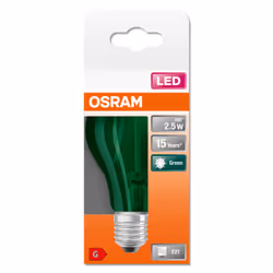 Osram STAR lampada LED Verde 7500 K 4 W E27 G - Vista aggiuntiva 4