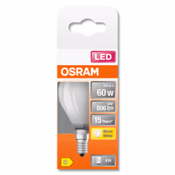 Osram STAR lampada LED Bianco caldo 2700 K 6,5 W E14 D - Vista aggiuntiva 4