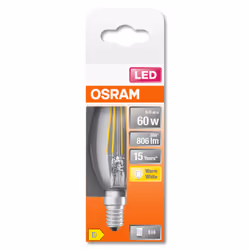 Osram STAR lampada LED Bianco caldo 2700 K 5,5 W E14 D - Vista aggiuntiva 4