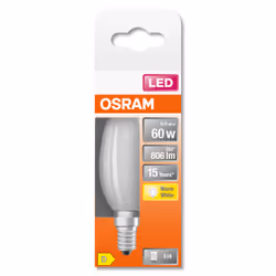 Osram STAR lampada LED Bianco caldo 2700 K 6,5 W E14 D - Vista aggiuntiva 4
