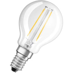 Lampadina led Osram Star Classic P25 Filament 2.5W 827 Clear E14