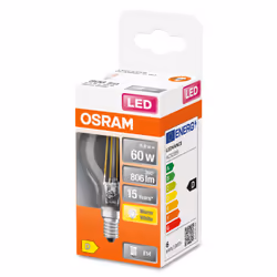 Osram STAR lampada LED Bianco caldo 2700 K 5,5 W E14 D - Vista aggiuntiva 4