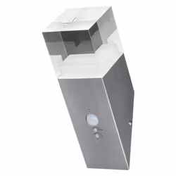 LEDVANCE ENDURA STYLE CRYSTAL, Illuminazione da parete da esterno, Acciaio, Polimetilmetacrilato (PMMA), Acciaio, IP44, I, Mo ...