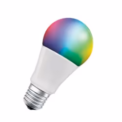 LEDVANCE 00217481, Lampadina intelligente, Wi-Fi, Multicolore, Acciaio inox, Bianco, E27, Forma ad A, Bianco freddo, Bianco c ...