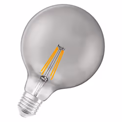 LEDVANCE SMART+, Lampadina intelligente, Bluetooth, Grigio, LED, E27, Bianco caldo