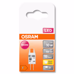 Osram STAR lampada LED Bianco caldo 2700 K 1 W G4 F - Vista aggiuntiva 6