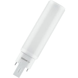 Dulux d led em & ac mains / Tubo led: G24d-1, Lunghezza: 148 mm, 6 w, 13 w sostituzione per, opaco, Warm White, 3000 k - Osram