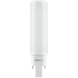 Osram - Lampada dulux d/e 13 led per base G24Q-1, 6 watt, 600 lumen, bianco caldo (3000K), ruotabile, sostituzione della tradizionale lampada Dulux