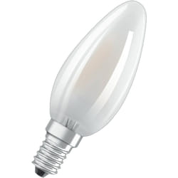 Lampada led dimmerabile Superstar con resa cromatica particolarmente elevata (CRI90), E14-base vetro smerigliato ,Bianco caldo (2700K), 470 Lumen,