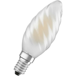 Lampada led dimmerabile Superstar con resa cromatica particolarmente elevata (CRI90), E14-base vetro smerigliato ,Bianco caldo (2700K), 470 Lumen,