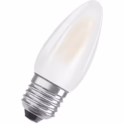 Lampade LED con forma classica a candela. Caratteristiche del prodotto: Lampade LED professionali a tensione di rete. Non dim ...