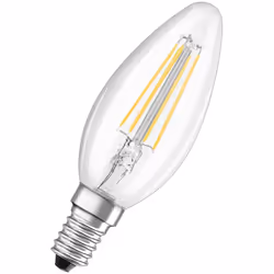 Lampade LED, forma classica a candela. Caratteristiche del prodotto: Lampade LED per tensione di rete. Dimmerabile (con molti ...