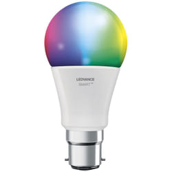 Smart+ Lampe mit ZigBee Technologie, 9W, A60, matt, Sockel B22D, Lichtfarbe rgbw einstellbar, 806lm, 1er Pack - Ledvance