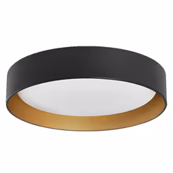 LEDVANCE SMART+ Wifi Orbis Kurt, Lampada a soffitto intelligente, Wi-Fi, Nero, Oro, Acciaio, 2700 K, 6500 K