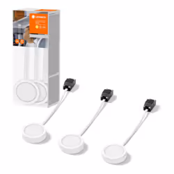 Faretti led ad incasso Ledvance 3x3W 3000K bianco 3pz - LUM791565 Faretti led ad incasso ideali per sottopensili -Potenza: 3 ...