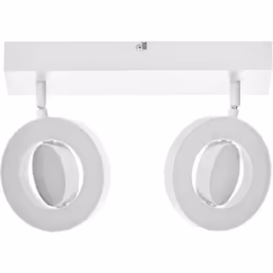 Lampada da soffitto con faretti flessibili, temperature colore regolabili tramite interruttore a parete. Caratteristiche del ...