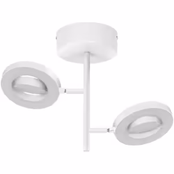 Lampada da soffitto con faretti flessibili, temperature colore regolabili tramite interruttore a parete. Caratteristiche del ...